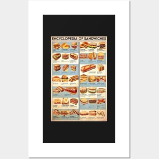 All the Sandwiches! Posters and Art